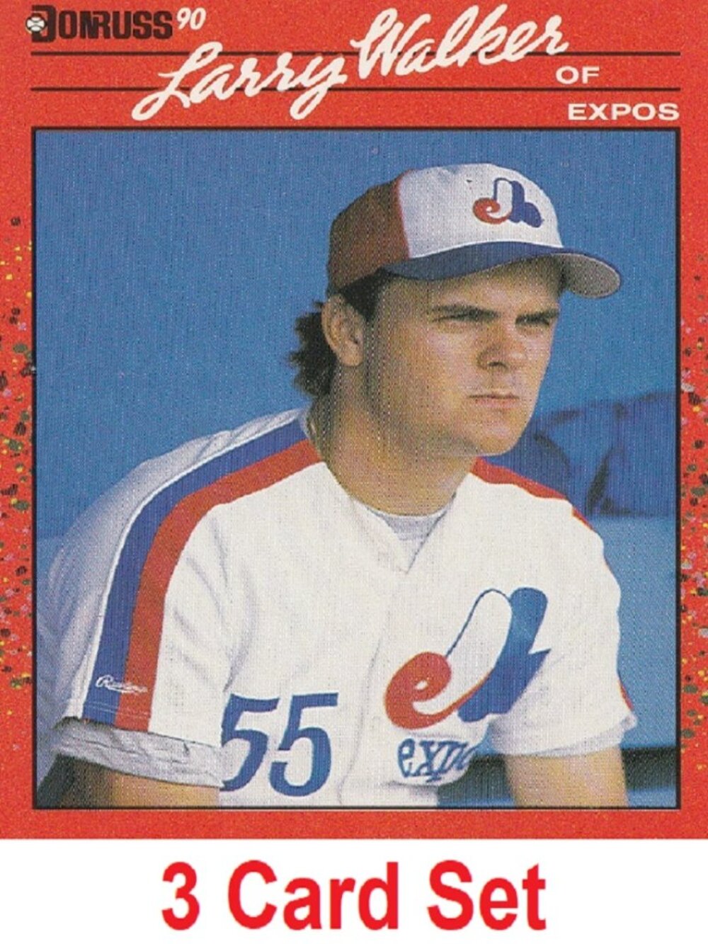 Larry Walker Baseball Card Collection